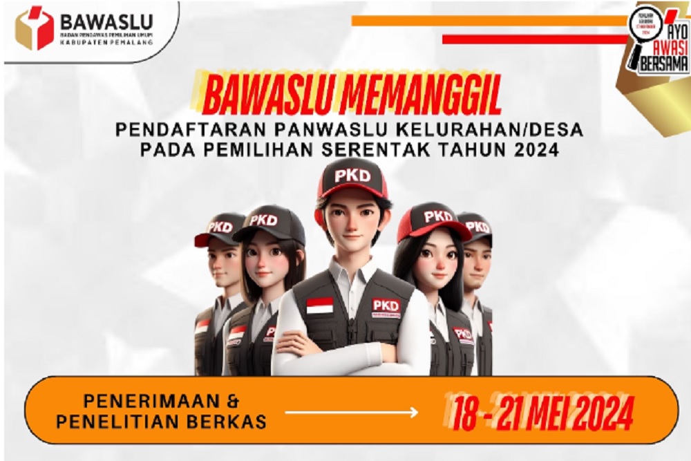 Bawaslu Bantul Buka Lowongan Pengawas Desa untuk Pilkada 2024, Honor Rp1,1 Juta