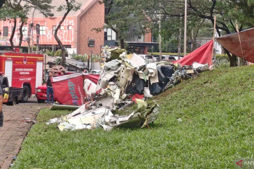 Ini Dia Spesifikasi Pesawat yang Jatuh di Kawasan BSD