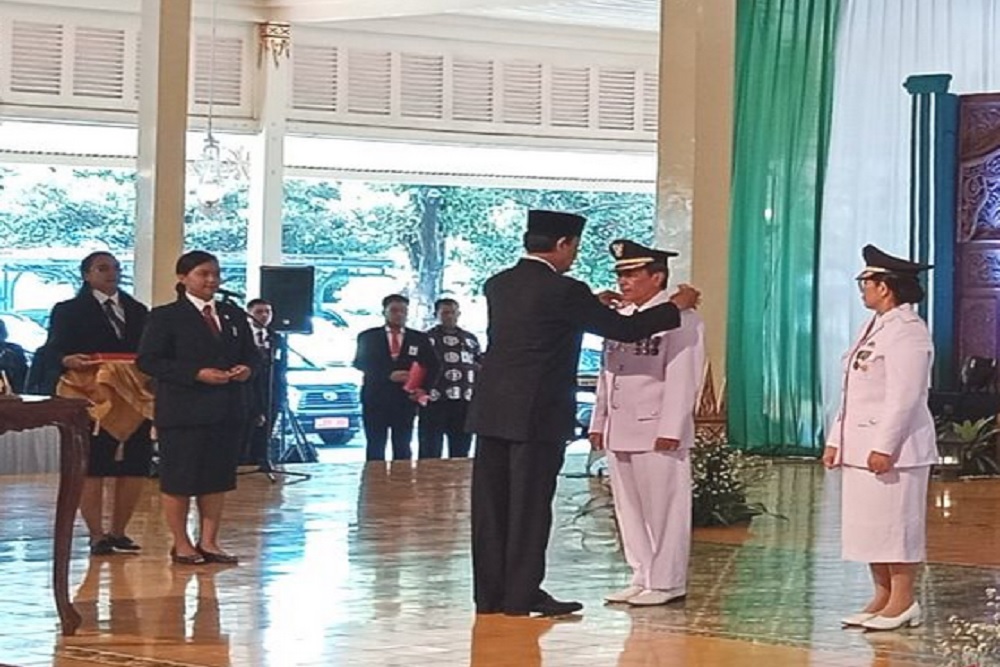Sultan HB X Melantik Pj Wali Kota Jogja dan Pj Bupati Kulonprogo