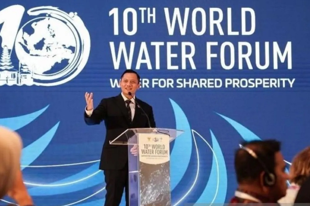 World Water Forum 2024: AHY Minta Pemda Pastikan Masyarakat Dapat Akses Air Berrsih