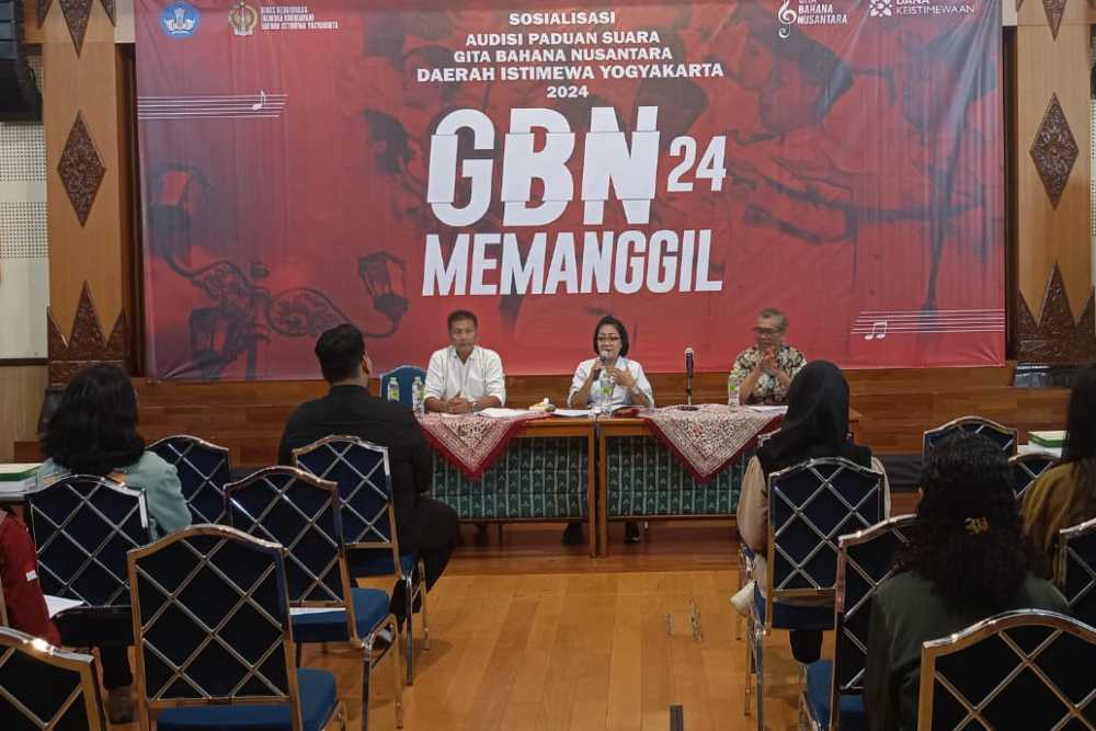 Cari Bibit Paduan Suara untuk Tampil Saat Upacara Kemerdekaan, Disbud DIY Gelar Audisi GBN