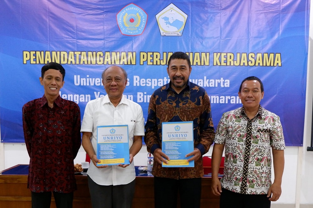 UNRIYO Bangun Kerja Sama Strategis dengan Yayasan Binterbusih untuk Pendidikan Mahasiswa Indonesia Timur