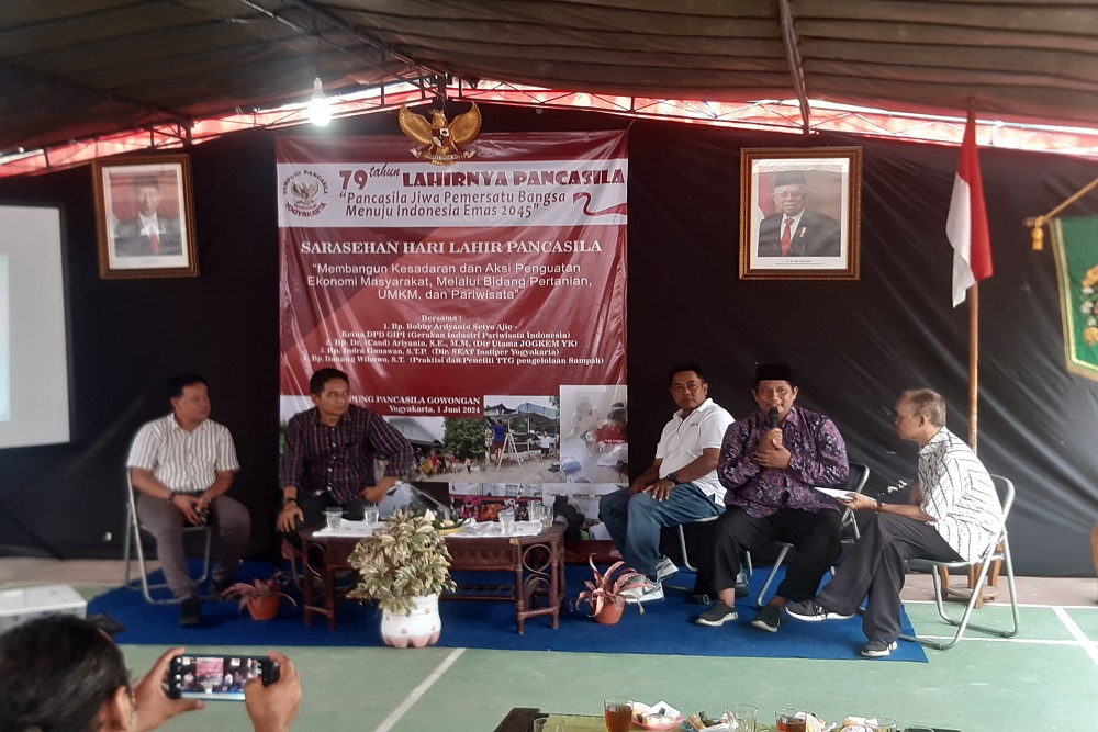 Kampung Pancasila Gowongan Gelar Bazar dan Sarasehan