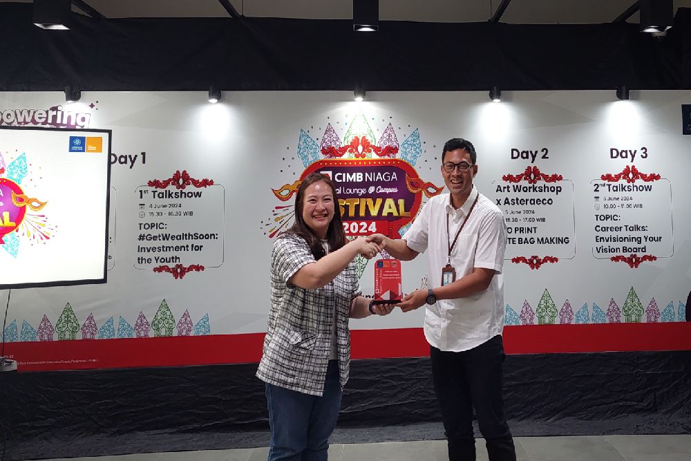 CIMB Niaga Gelar Digital Lounge Festival di FEB UGM, Kenalkan Literasi dan Soft Skill ke Mahasiswa