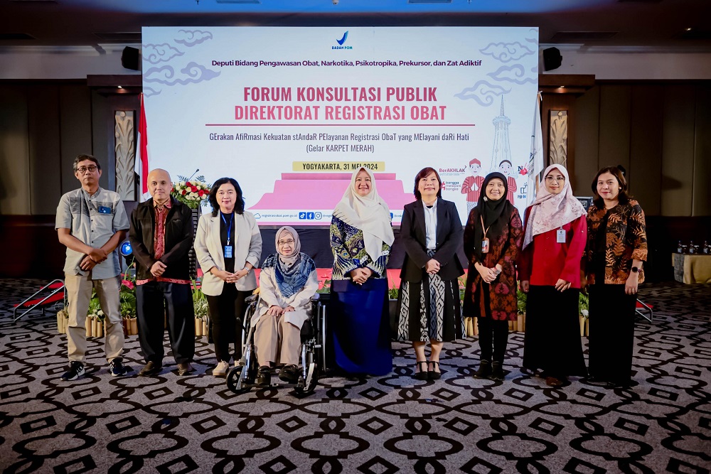 Gelar Forum Konsultasi Publik, Direktorat Registrasi Obat BPOM Berkomitmen Memberikan Pelayanan yang Berkualitas bagi Masyarakat