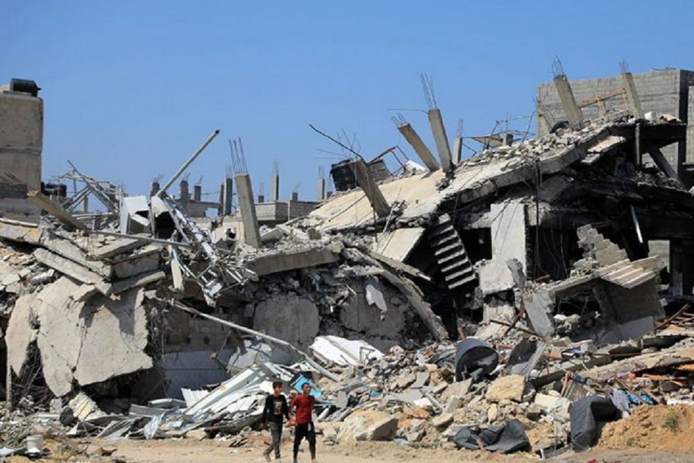 Israel Bombardir Kamp Pengungsi Nuseirat Gaza sejak Sabtu, Ratusan Orang Terbunuh