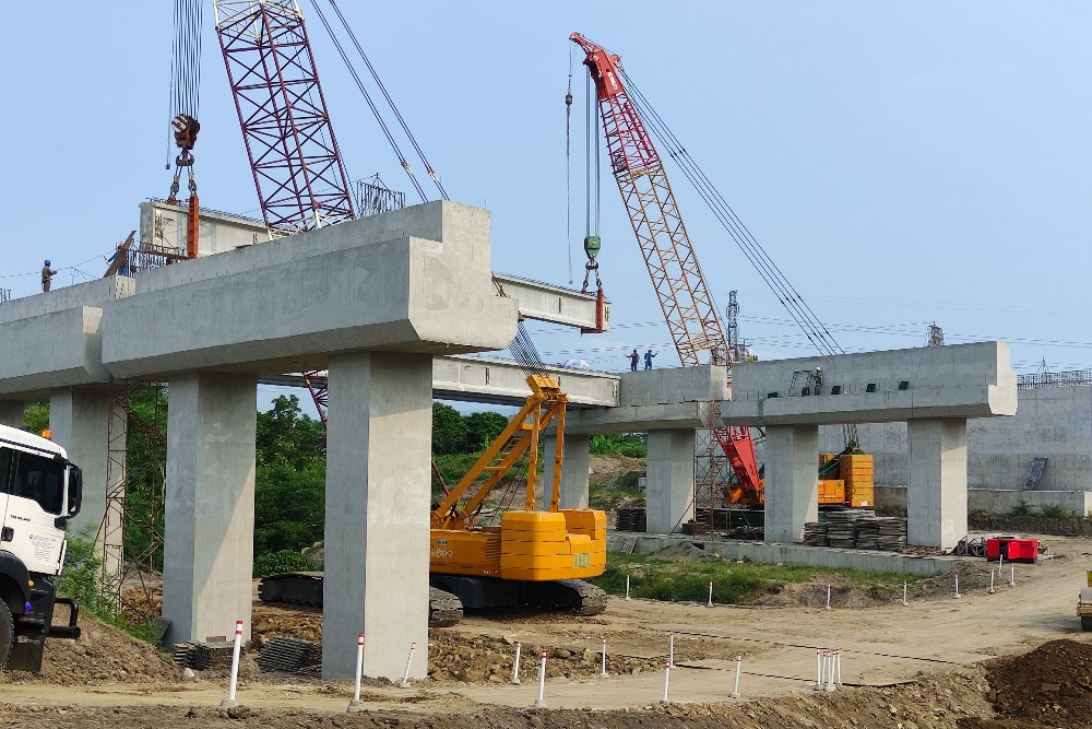 Proyek Tol Jogja-Solo: Pemasangan Girder di Ruas Klaten-Purwomartani Berhasil Dilakukan, Koneksi ke Sleman Kian Dekat