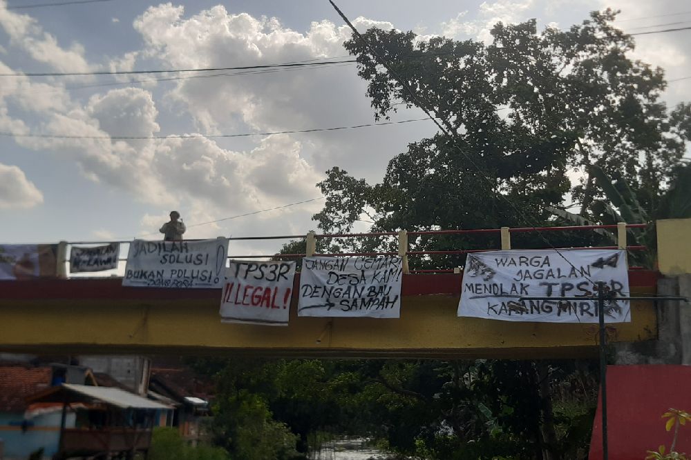 Merasa Dirugikan, Warga Jagalan Desak DLH Kota Jogja Tutup TPS3R Karangmiri
