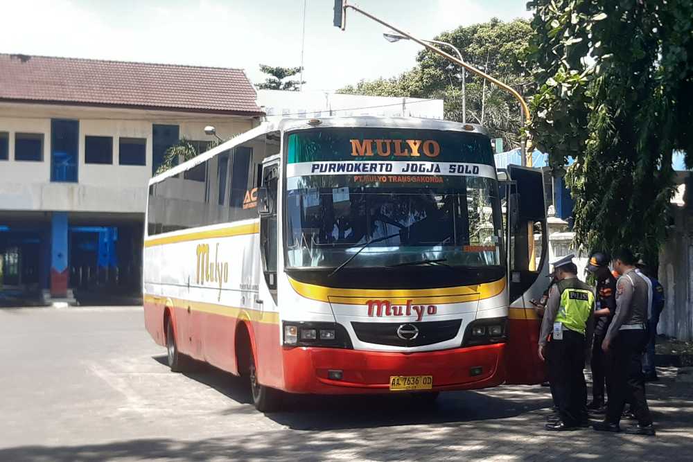 Gelar Ramp Check, Dinas Perhubungan Sleman Temukan 3 Bus Pariwisata Tak Laik Jalan