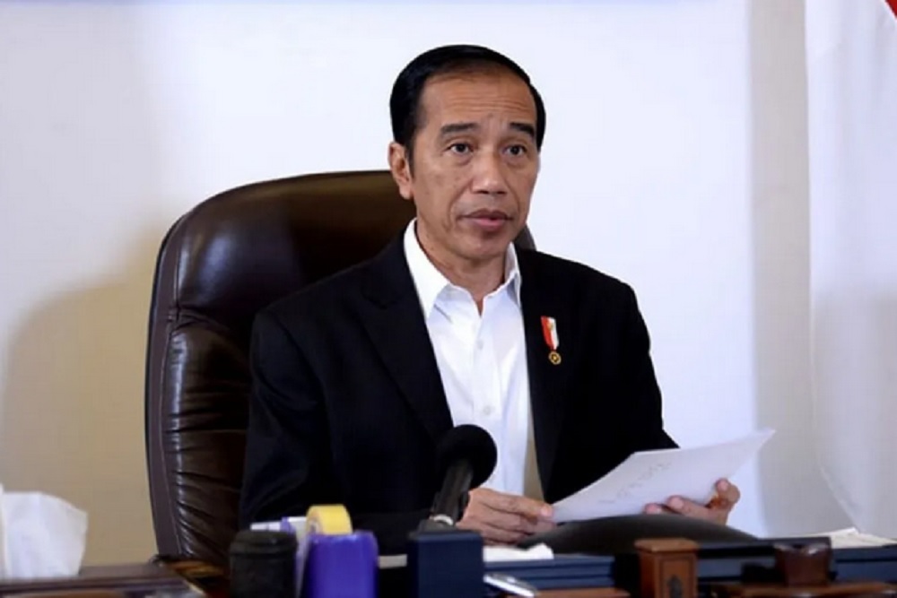 Speech on online gambling victims receiving social assistance, here is Jokowi's response