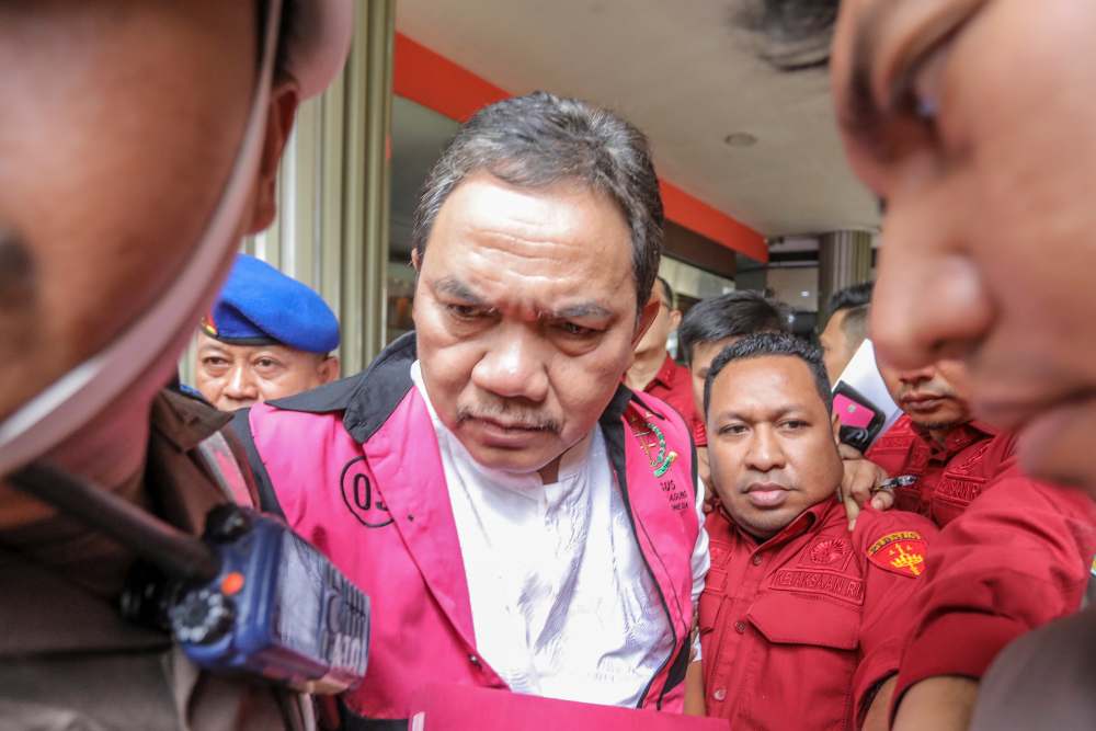 Terbukti Terima Suap BTS 4G,  Achsanul Qosasi Divonis 2,5 Tahun Penjara