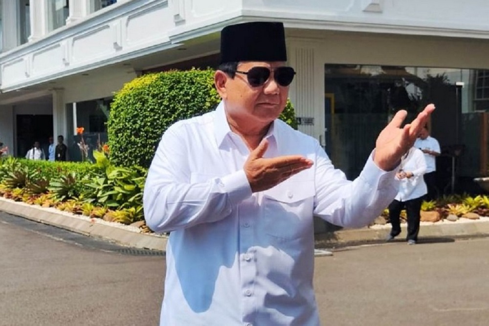 Prabowo ke Istana Negara, Sempat Berpose Silat Tunjukkan Sehat Setelah Operasi