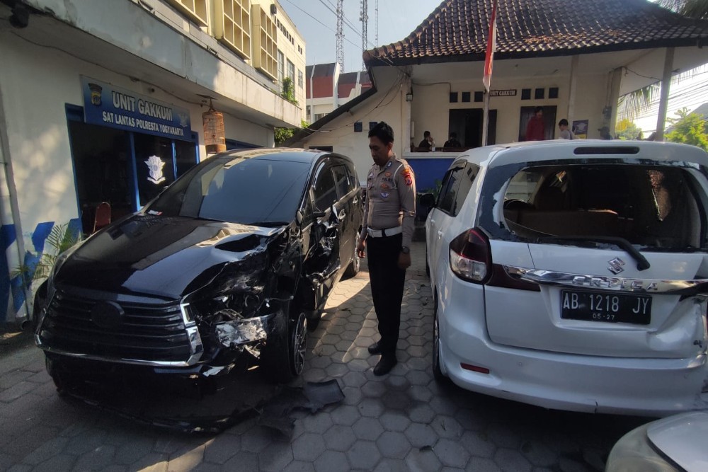 Viral Tabrak Lari di Kotabaru Jogja, Begini Penjelasan Polisi