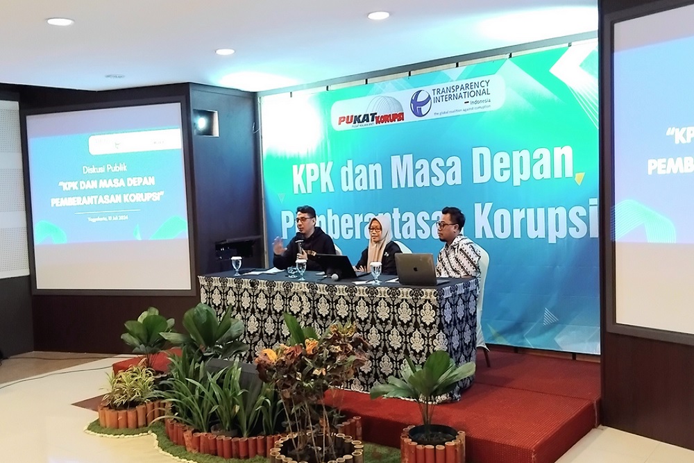 TI Indonesia dan Pukat UGM Bahas Masa Depan KPK dan Pemberantasan Korupsi di Indonesia