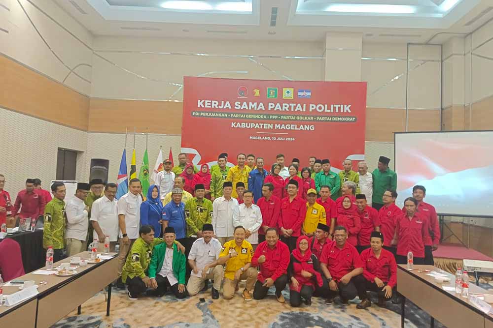 Pilbup Magelang, 5 Parpol Berkoalisi Dukung Grengseng-Sahid