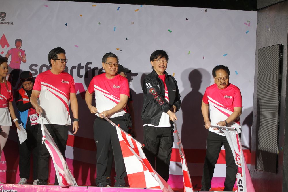 Smartfren Run 2024 Sukses Mengajak Ribuan Orang Berlari