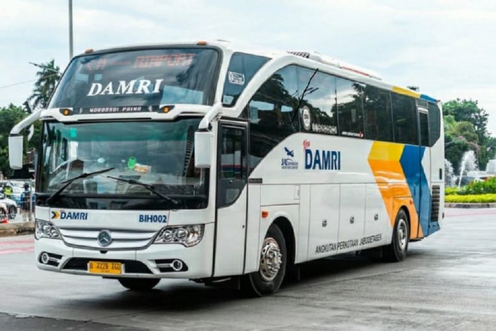 Jadwal Bus Damri ke Kawasan Pantai