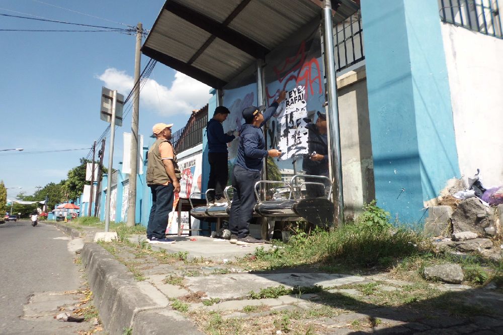 Dukung Transportasi Umum, Dishub Sleman Lakukan Perbaikan di 12 Halte
