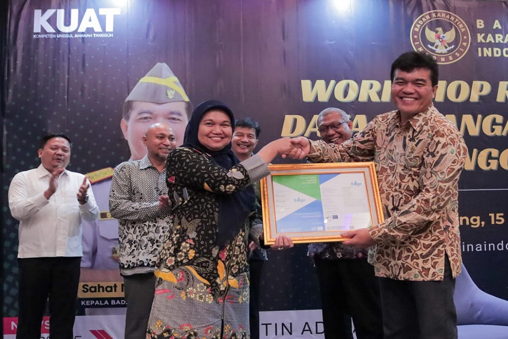 Dua UPT Barantin Raih Sertifikat EDGE Green Building