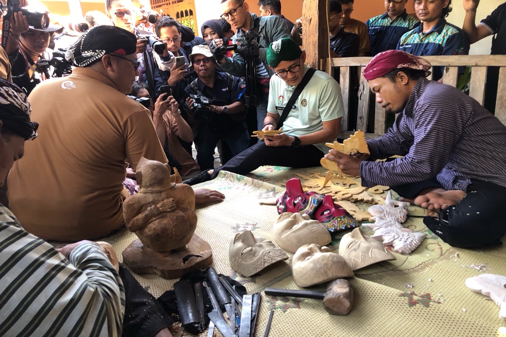 Menparekraf Harapkan Desa Wisata Krebet Bantul Naik Kelas dan Susul Desa Nglanggeran