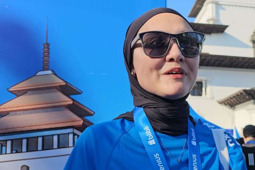 Sukses Rampungkan Lomba Lari 10K, Artis Zee Zee Shahab Berbagi Tipsnya