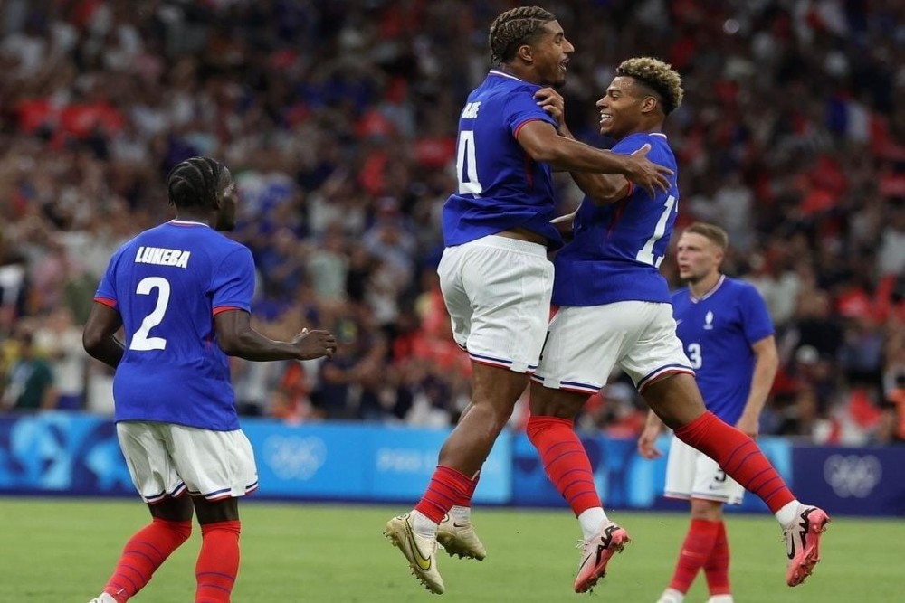 Hasil Prancis vs Amerika Serikat Olimpiade Paris 2024: Skor 3-0, Kapten Veteran Lacazette Bombardir USA