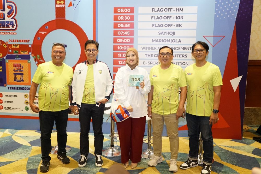 PB PASI Apresiasi Telkom dalam Penyiapan Event Digiland Run 2024