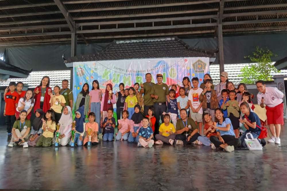 Tumbuhkan Semangat Persatuan, Komunitas Kumbang Gelar Lomba Mewarnai