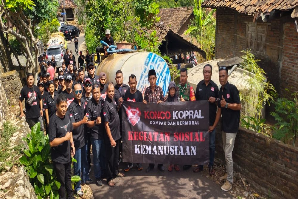 Konco Kopral Gelar Bakti Sosial di Bantul dan Gunungkidul