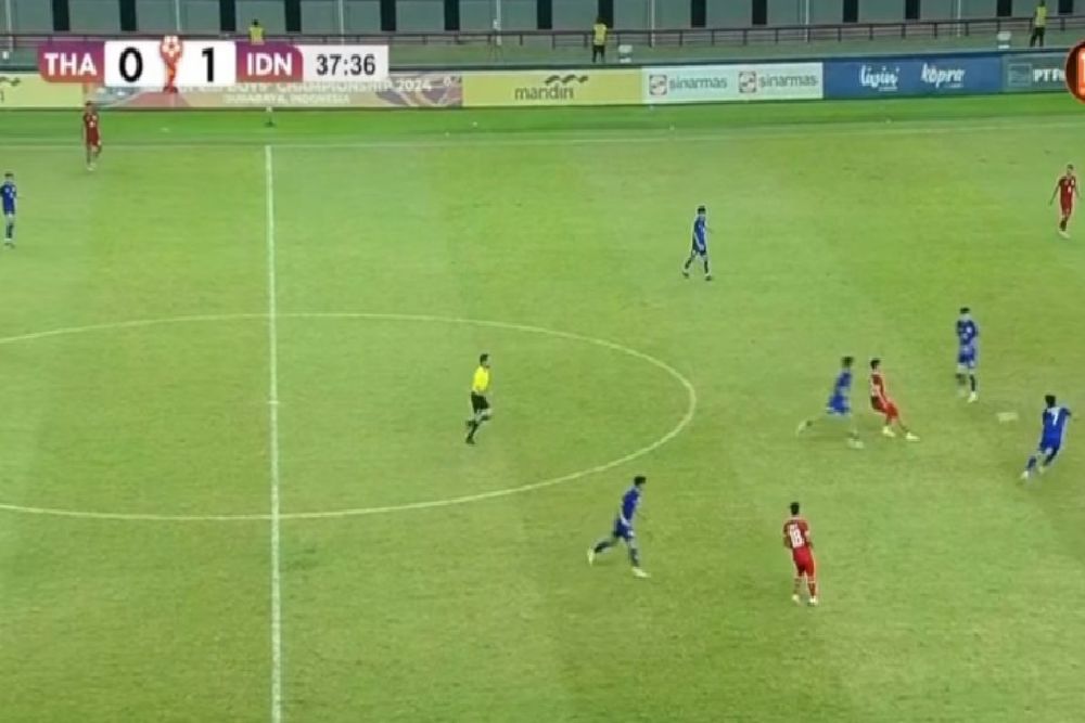Babak Pertama Final Piala AFF U-19, Indonesia Menang 1-0 Atas Thailand