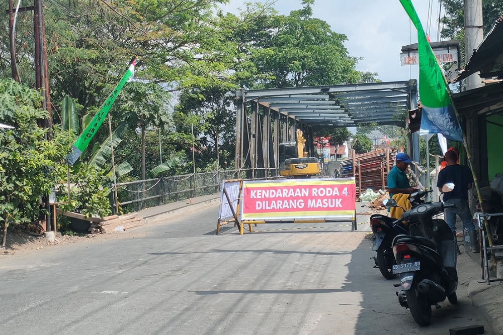 Perbaikan Jembatan Tulung Akses di Tamanmartani Sleman Ditutup, Ini Jalan Alternatifnya