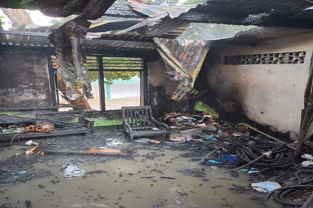 Gudang SPBU Terbakar, Korsleting Listrik Diduga Jadi Penyebabnya