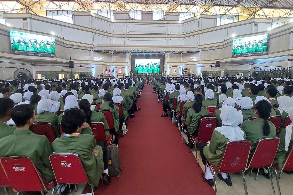 5.699 Mahasiswa Baru UPN Veteran Yogyakarta Ikuti PKKBN 2024