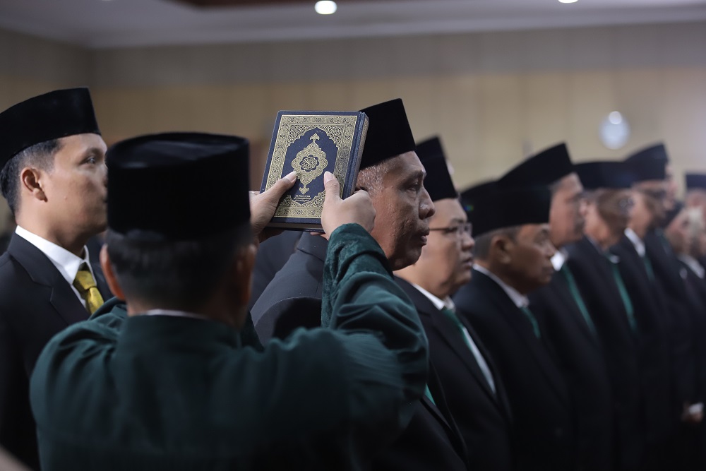 45 Anggota DPRD Bantul Periode 2024-2029 Resmi Dilantik, Hanung dan Subhan Jadi Pimpinan Sementara