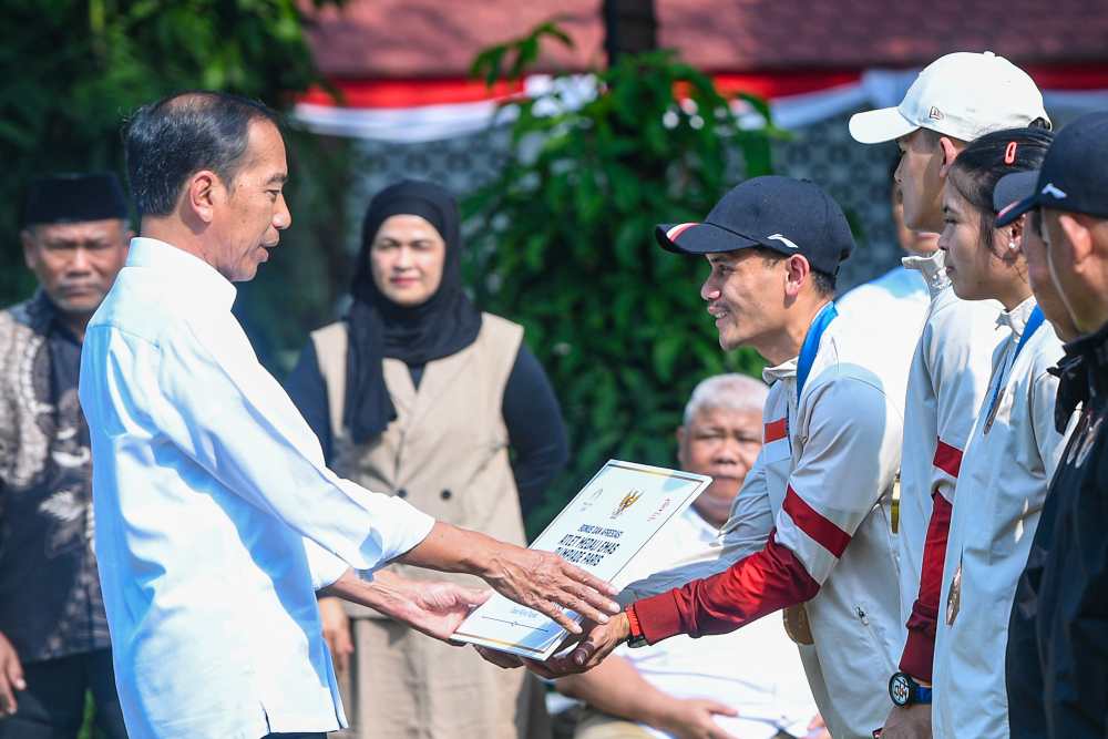 Terima Bonus, Ini Harapan Veddriq Leonardo untuk Jokowi dan Prabowo