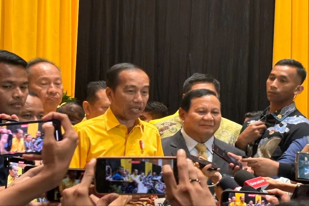 Hadiri Munas Golkar, Jokowi: Saya Kalau Ada Pohon Beringin Bawaannya Adem, Lebih Nyaman