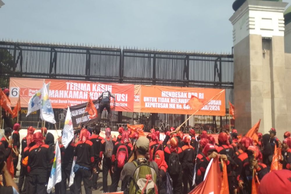 Rencana Aksi Demontrasi Partai Buruh Hari Ini di Gedung KPU Dibatalkan