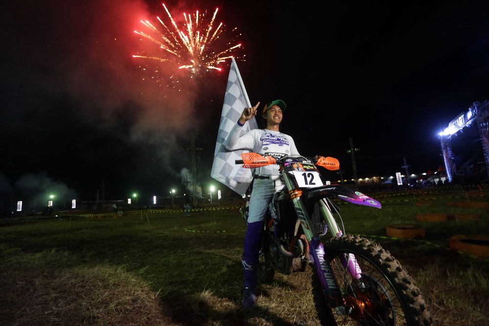 Selamat! Lantian Juan Kembali Rebut Juara Umum Trial Game Dirt 2024 Seri Ketiga di Jogja