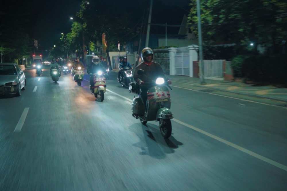 Puluhan Rider Vespa Jogja Rayakan HUT RI dengan Touring ke Baubau, Begini Cerita Serunya