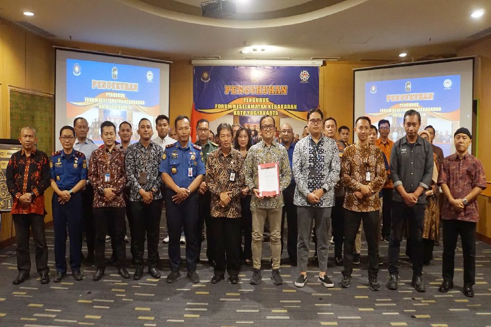 Tingkatkan Pemahaman Soal Kebakaran, Pemkot Jogja Kukuhkan 36 Anggota FKK