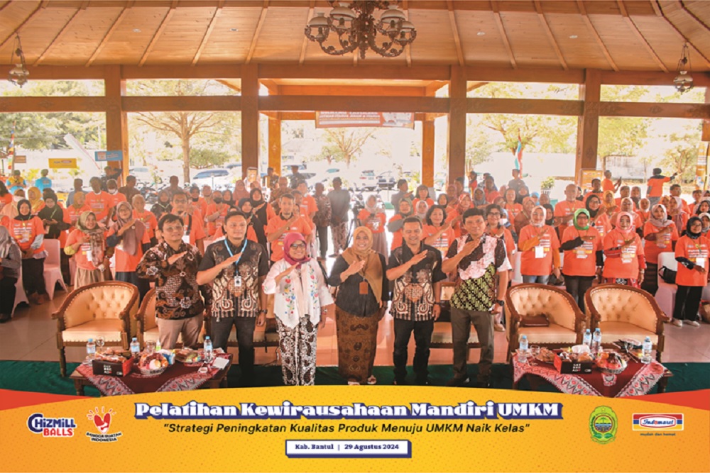 Indomaret Menggelar Pelatihan UMKM dan Bantuan Sarana Produksi bagi Pelaku UMKM di Bantul