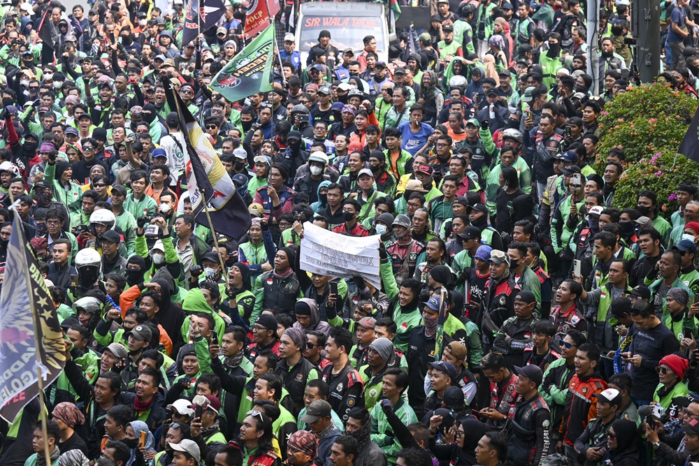 Pengemudi Ojek Online Bakal Gelar Demo Lanjutan