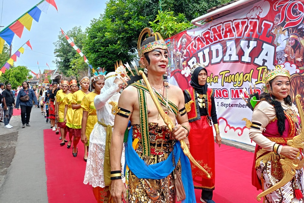 Semangat Jaga Pluralisme, Kampung Miliran Gelar Karnaval Budaya Bhinneka Tunggal Ika