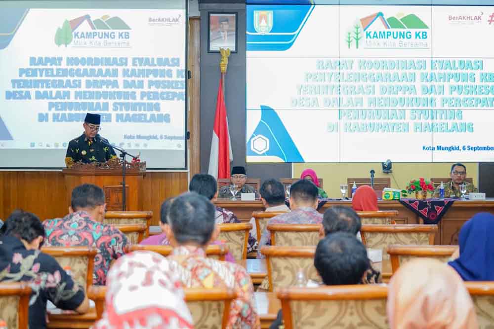 372 Kampung KB Dorong Percepatan Penurunan Stunting di Kabupaten Magelang