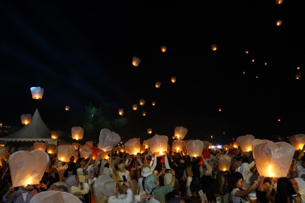 Festival Lampion Dongkrak Kunjungan Wisatawan ke Parangtritis
