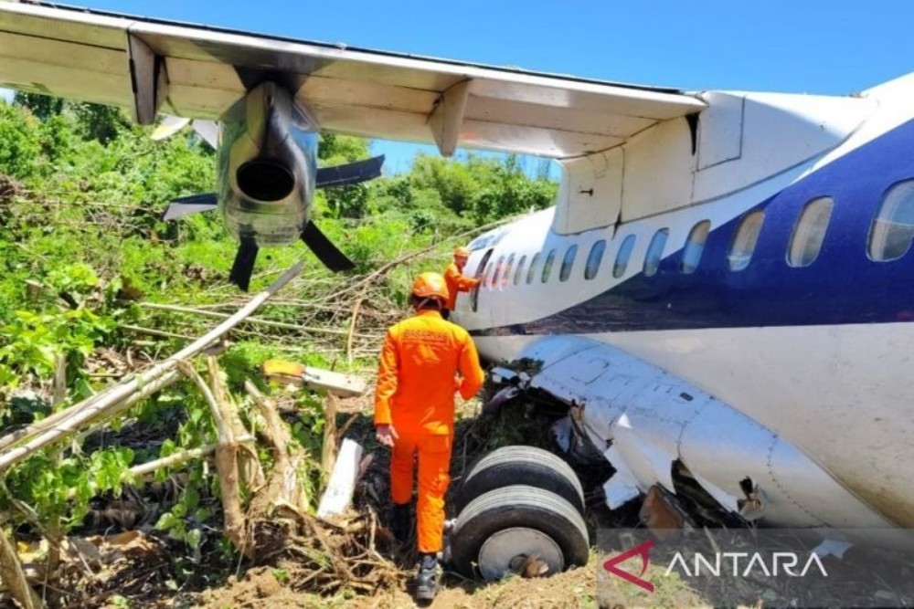 Kecelakaan Trigana Air: Angkut 42 Penumpang, Evakuasi Badan Pesawat Masih Disiapkan