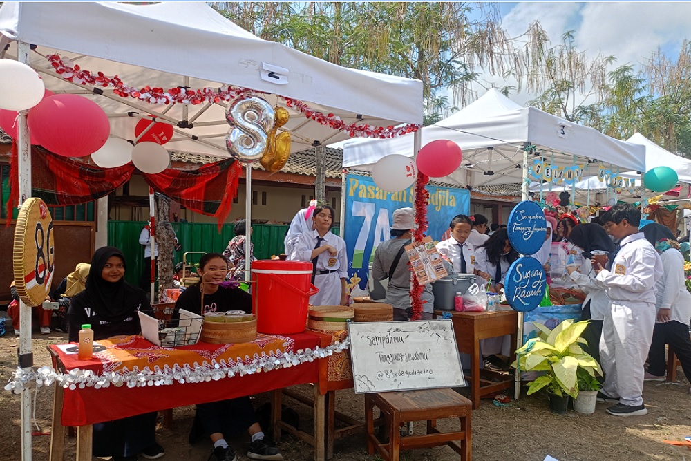 Bazar Kuliner Jadi Cara Implementasikan Kurikulum Merdeka di Jogja