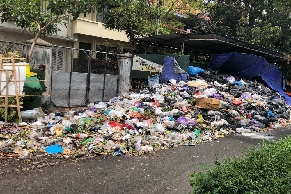 Depo Sampah Kotabaru Jogja Luber Lagi, Bikin Bau Tak Sedap