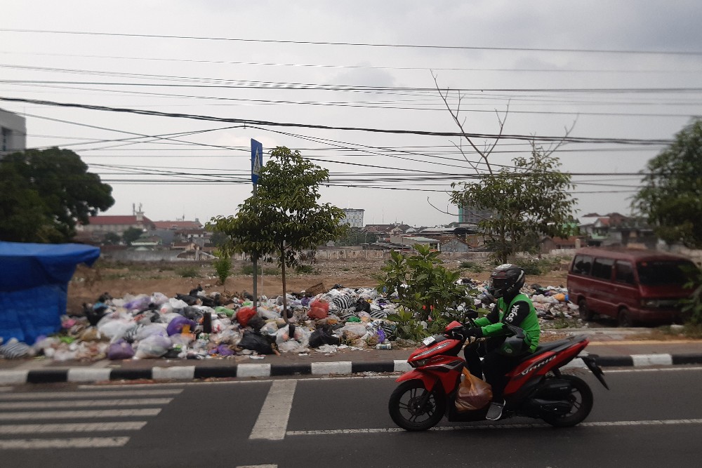 Sampah Liar Muncul di Lokasi Renovasi Pasar Terban Jogja