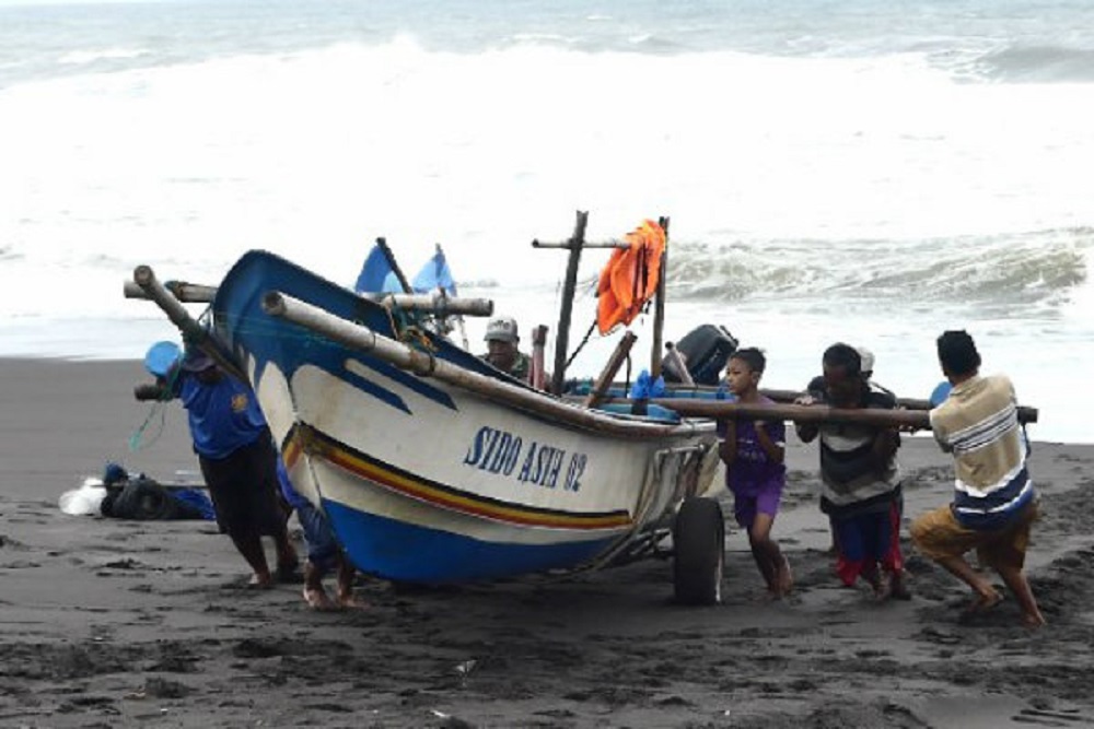 Kronologi Tenggelamnya Nelayan di Pantai Samas